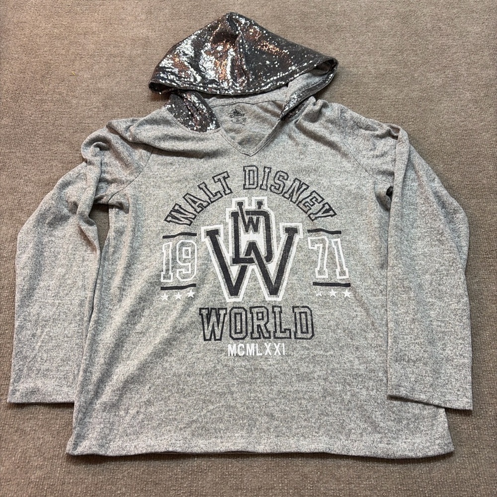 Disney Gray Walt Disney World Sweatshirt 1770